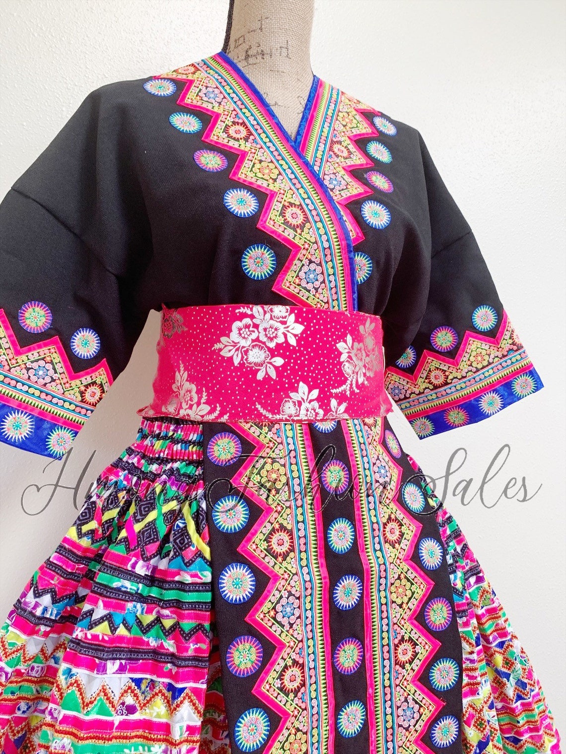 Size 48 adult Hmong outfit hmong clothes Etsy
