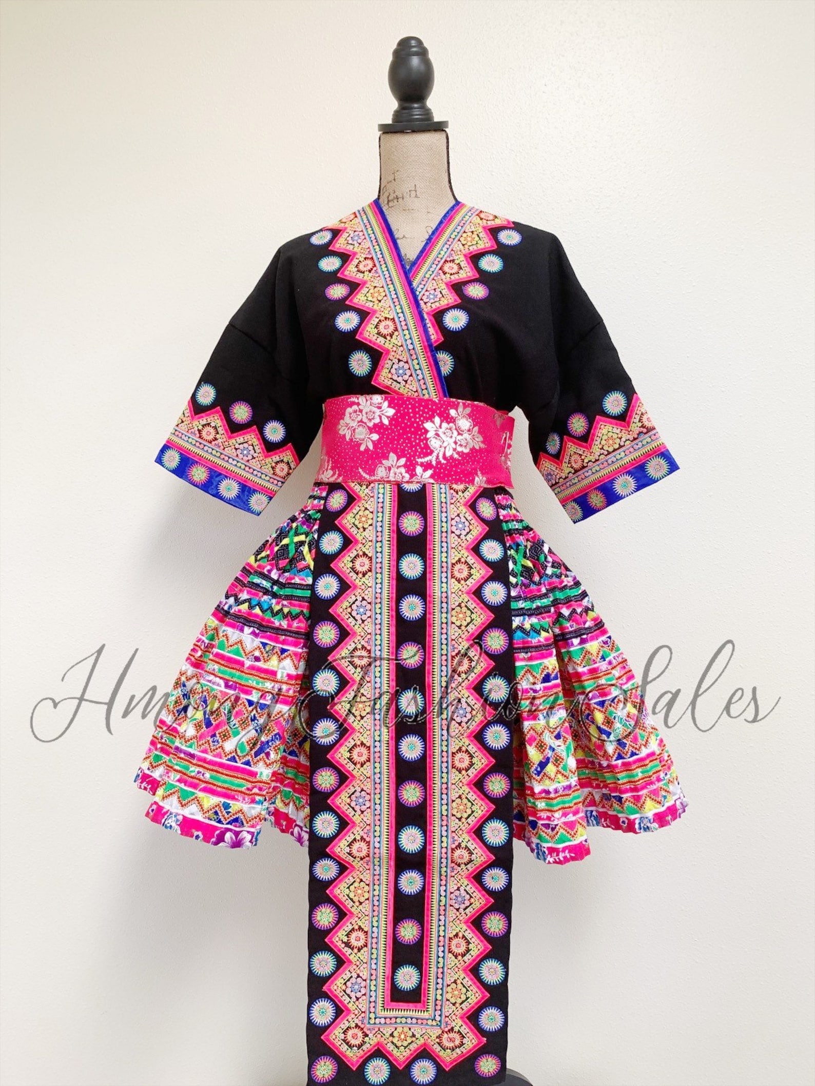 Size 48 adult Hmong outfit hmong clothes Etsy