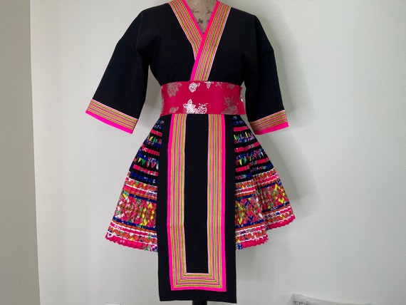 hmong dress design Hmoob Dlub