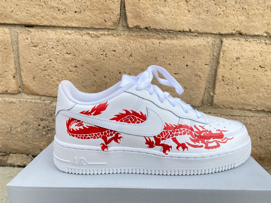 custom af1 dragon