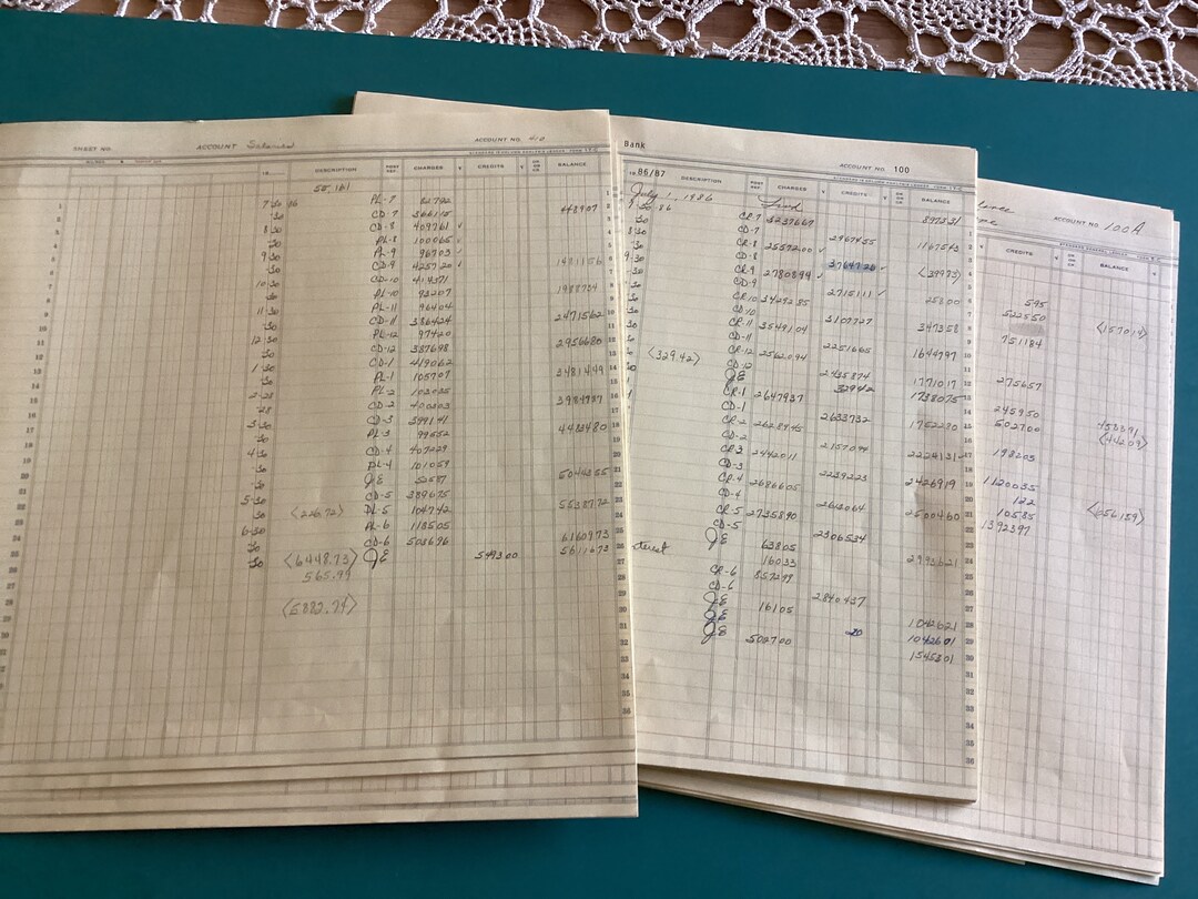 Yellow Ledger Paper 11x11 Yellow Ledger Paper Journal Etsy