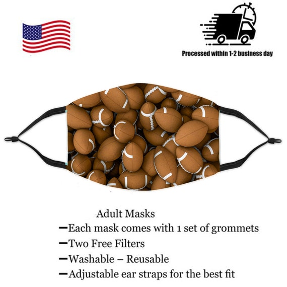 Sports Face Mask Football Face Mask Custom Football Mask Etsy