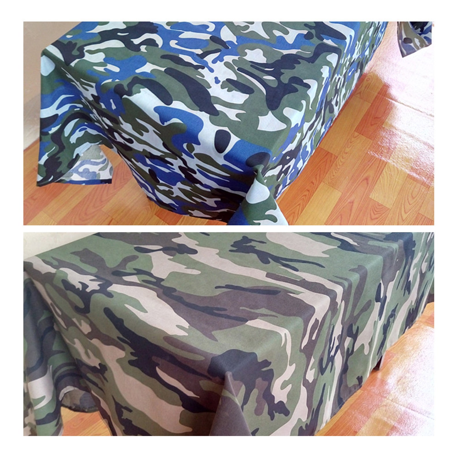Canvas Fabric Army Camouflage Military Waterproof Fabric by the Yard