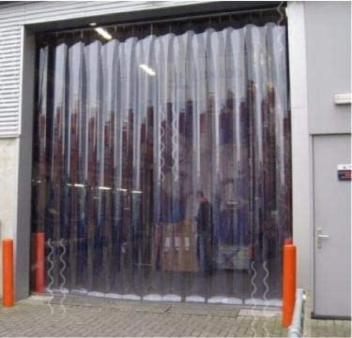 Clear Plastic Fabric Outdoor Vinyl Curtain with Clear Tarp Etsy