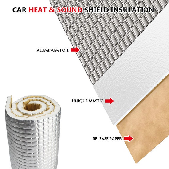 Car Insulation Automotive Sound Deadener Soundproof Insulation Mat Sound  Absorbing Dampening Material Car Insulation -  Denmark