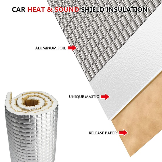 Car Insulation Automotive Sound Deadener Soundproof Insulation Mat Sound  Absorbing Dampening Material Car Insulation -  Denmark