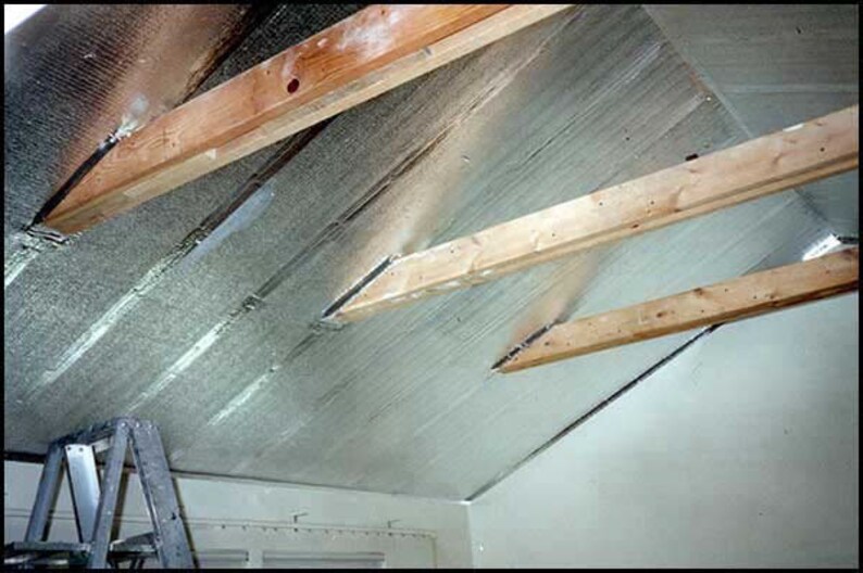 Aluminum Foil Vapor Barrier Insulation Sauna Solid Radiant Reflective