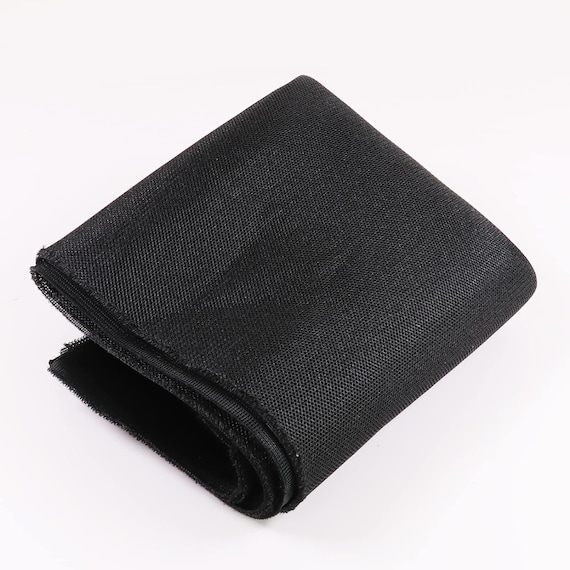 Spacer Mesh Black | Medium Weight Mesh Fabric | Home Decor Fabric | 58 Wide