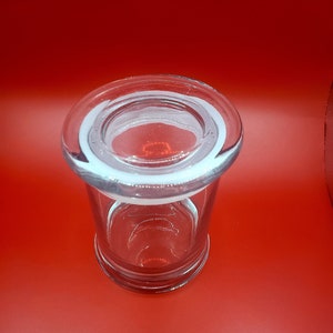 12 oz candle jars with lids.