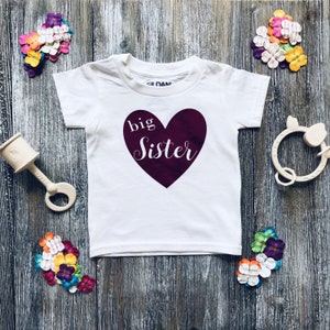 Big Sister Heart Shirt