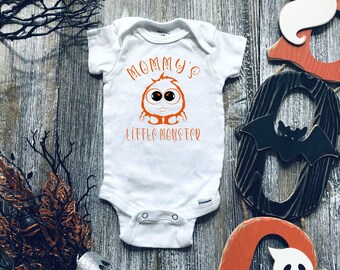 Halloween Mommy's Little Monster Onesie - Bodysuit