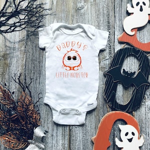 Halloween Daddy&#39;s Little Monster Onesie - Bodysuit