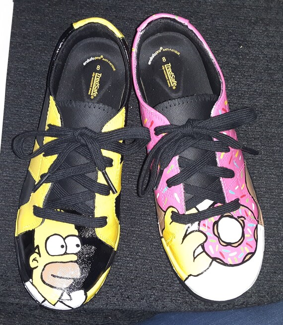 custom simpsons shoes