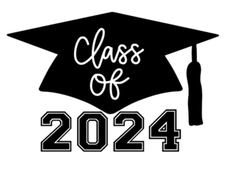 Class of 20XX Car Decal / Graduation Decal / Laptop Decal image 1