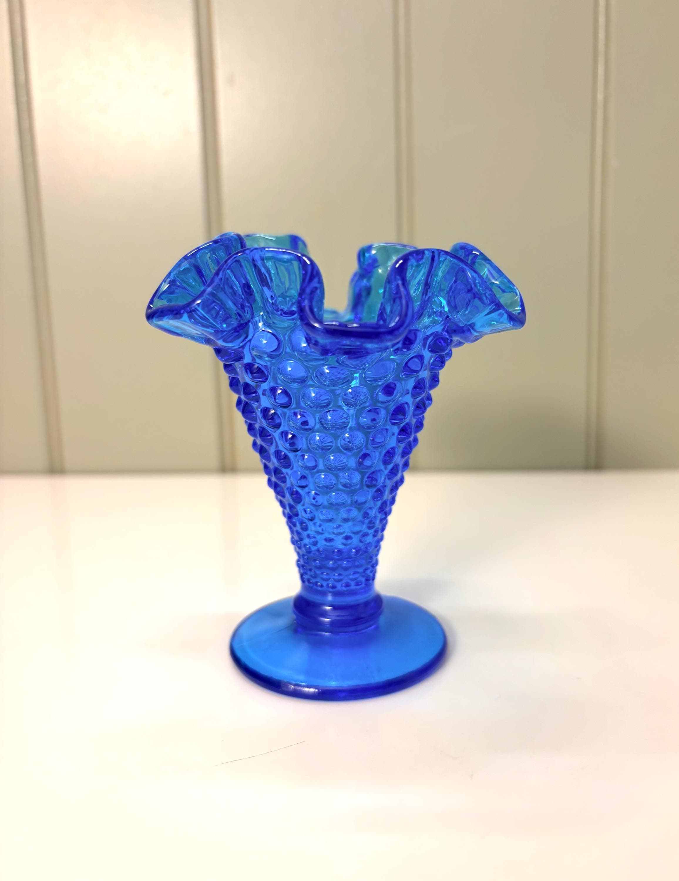 Cobalt Blue Hobnail Fenton - Etsy