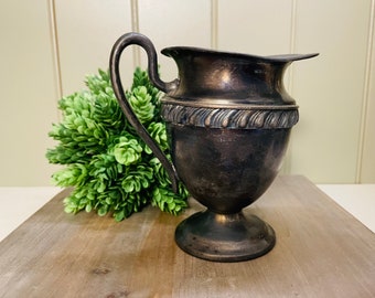 Vintage F.B. Rogers Silver Co. Silver Plated ornate creamer/pitcher