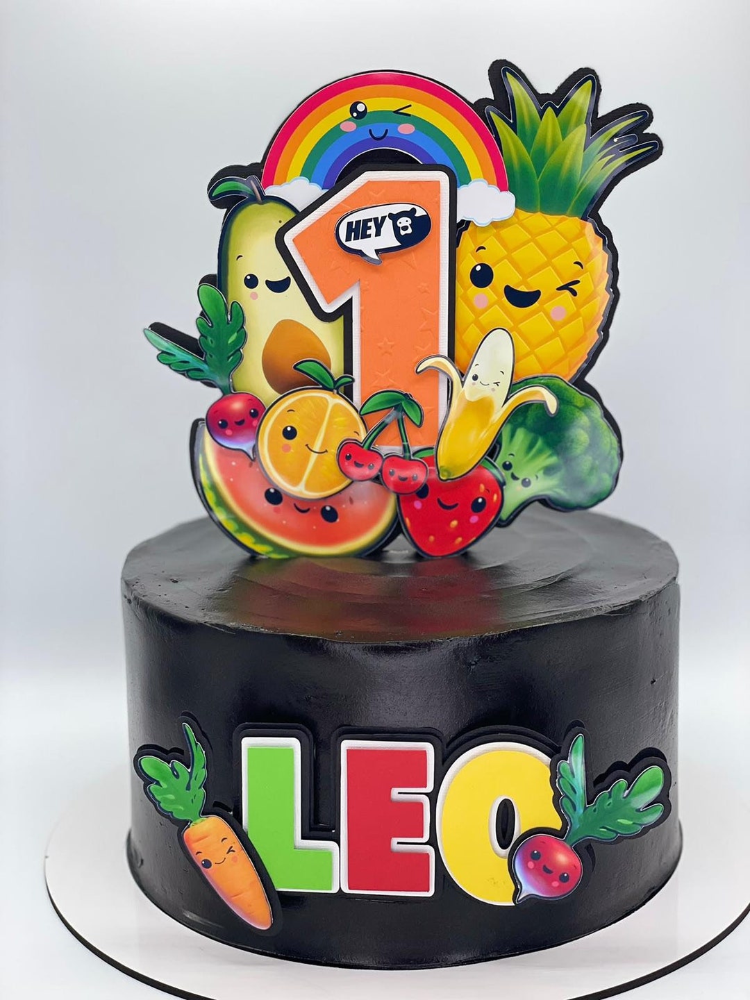 Hey Bear Sensory Cake Topper Smoothie Remix Hey Bear Sensory Etsy