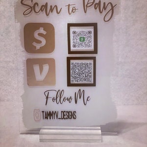 QR payment signs