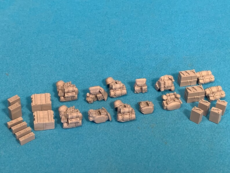 German WW2 1/35 Scale Model Accessories Etsy