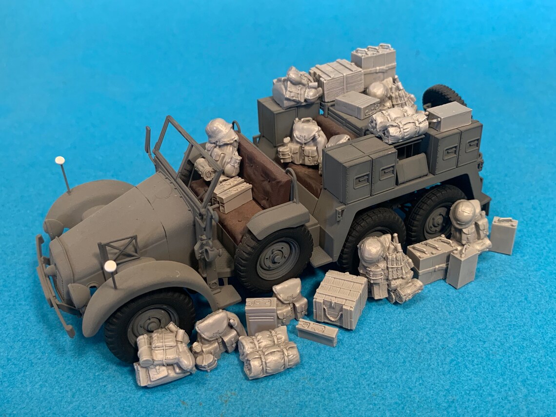 German WW2 1/35 Scale Model Accessories Etsy