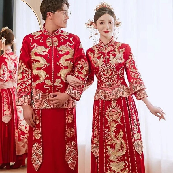 Chinese Wedding Dress - Etsy