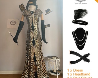 20s evening dress