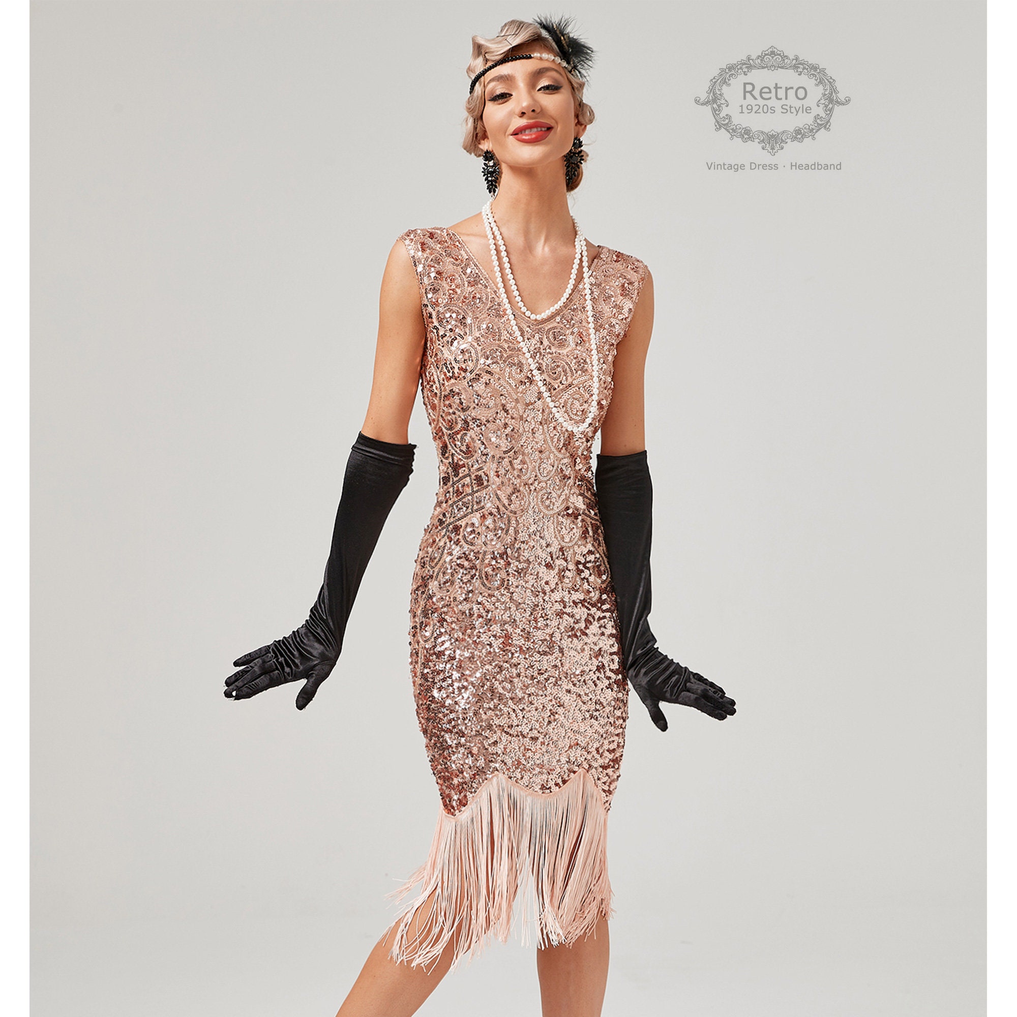 Robe Gatsby  Vintage-Dressing