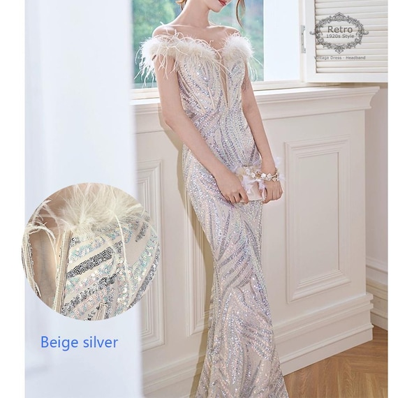 slim fit dress slacks Great Gatsby Dress Womens Costume in Pink Style PS24893C main image 1
