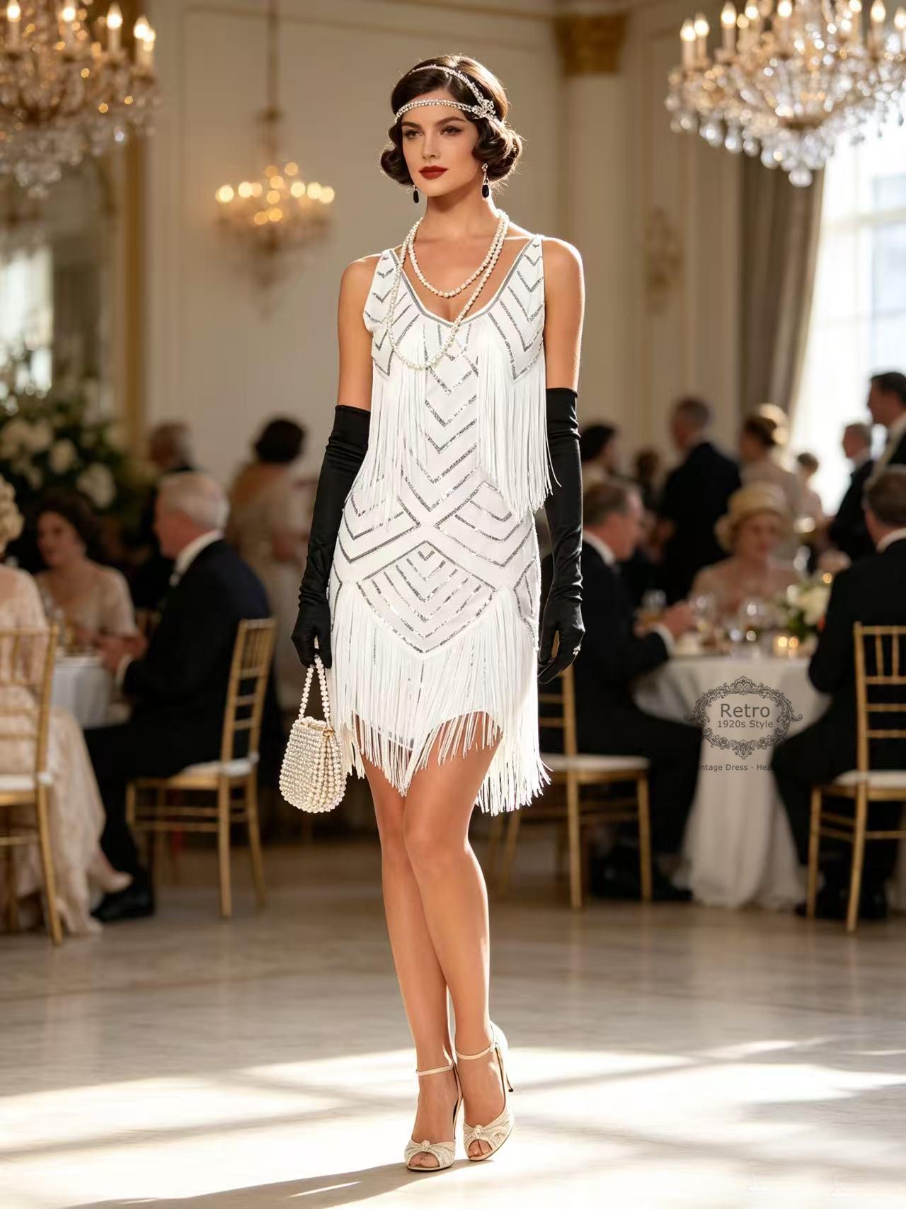 Beaded Flapper Dress