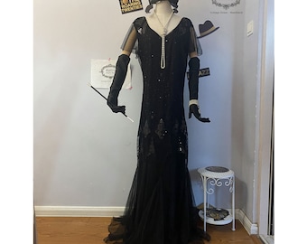 Sequin Mermaid Flapper Dress: 1920s Gatsby Style, Party Prom