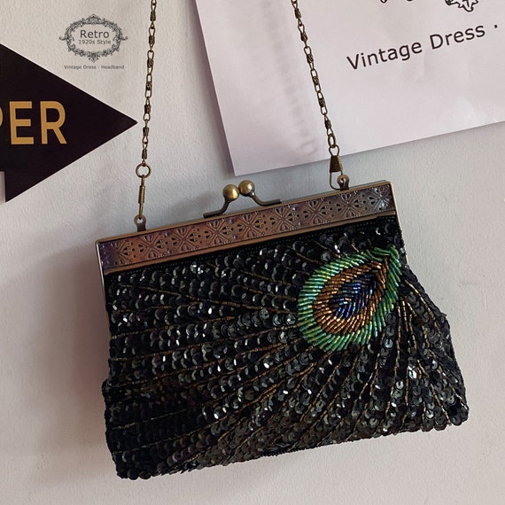 Peacock dress purse hotsell