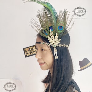 1920er Jahre Frauen Flapper Great Gatsby Vintage Perlen Kopfschmuck Charleston Downton Abtei Brautjungfer Hochzeit Stirnband Art Deco Roaing Accessoires