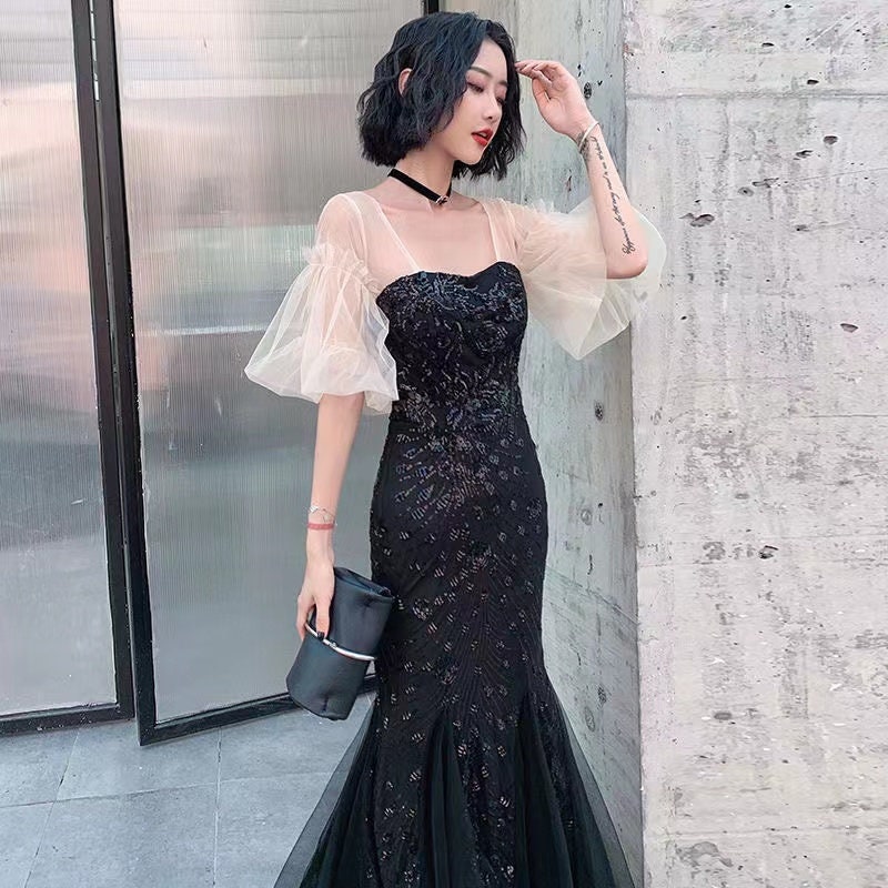 1920s Gatsby Cocktail Dress Sequin Homecoming Party Dress,Wedding Formal Party Gowns Mermaid Evening Prom Dresses,Bridal Patry Dress
