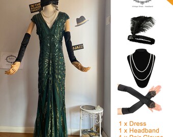 20s evening dress