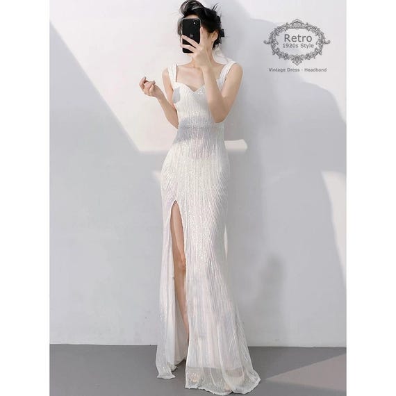 gatsby dress for prom Great Themed Dresses & Costumes Natural 7 Helen Flapper Gatsby Dress, Prom