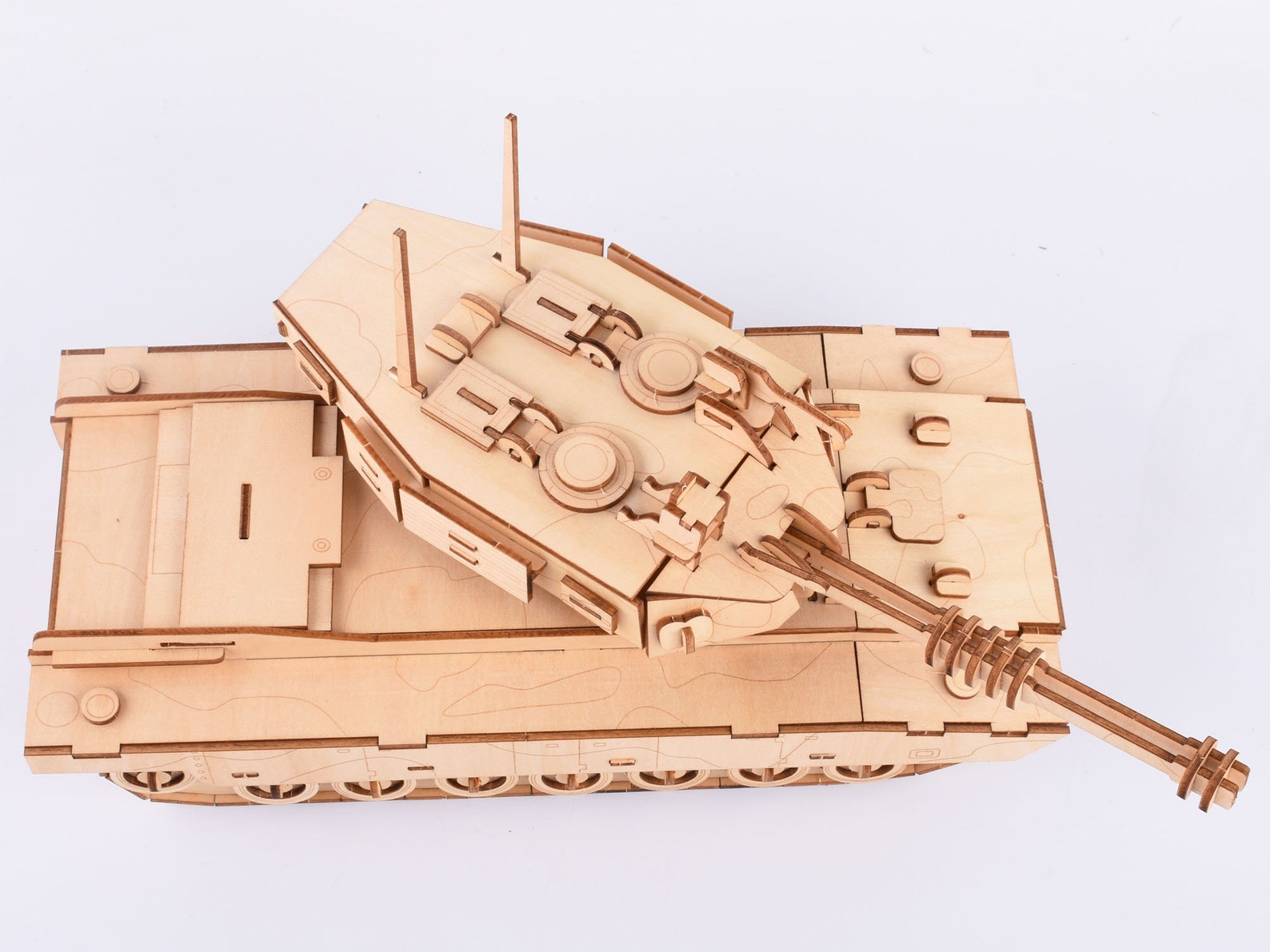 3D Tank Wooden Puzzle DIY 3D Wooden Puzzle For Home Decorate Etsy