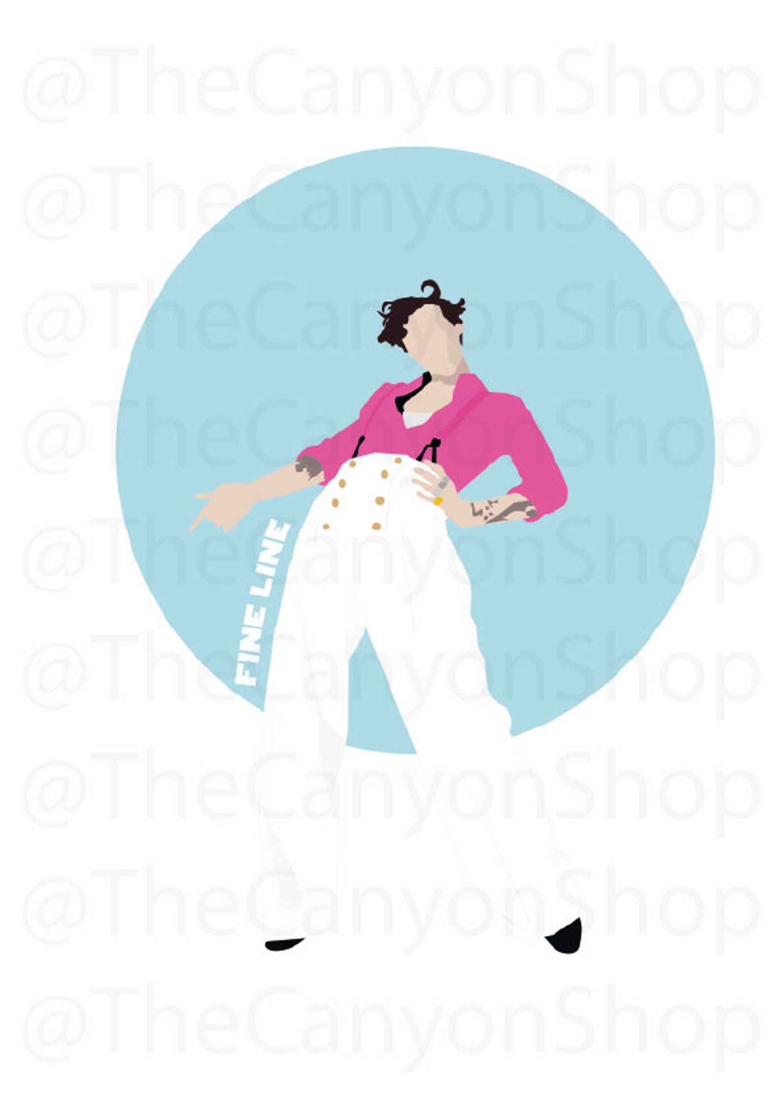Fine Line Poster Harry Styles Print Digital Poster Wall - Etsy