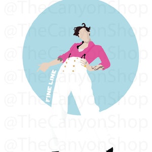Fine Line Poster Harry Styles Print Digital Poster Wall - Etsy