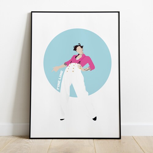 Fine Line Poster Harry Styles Print Digital Poster Wall - Etsy