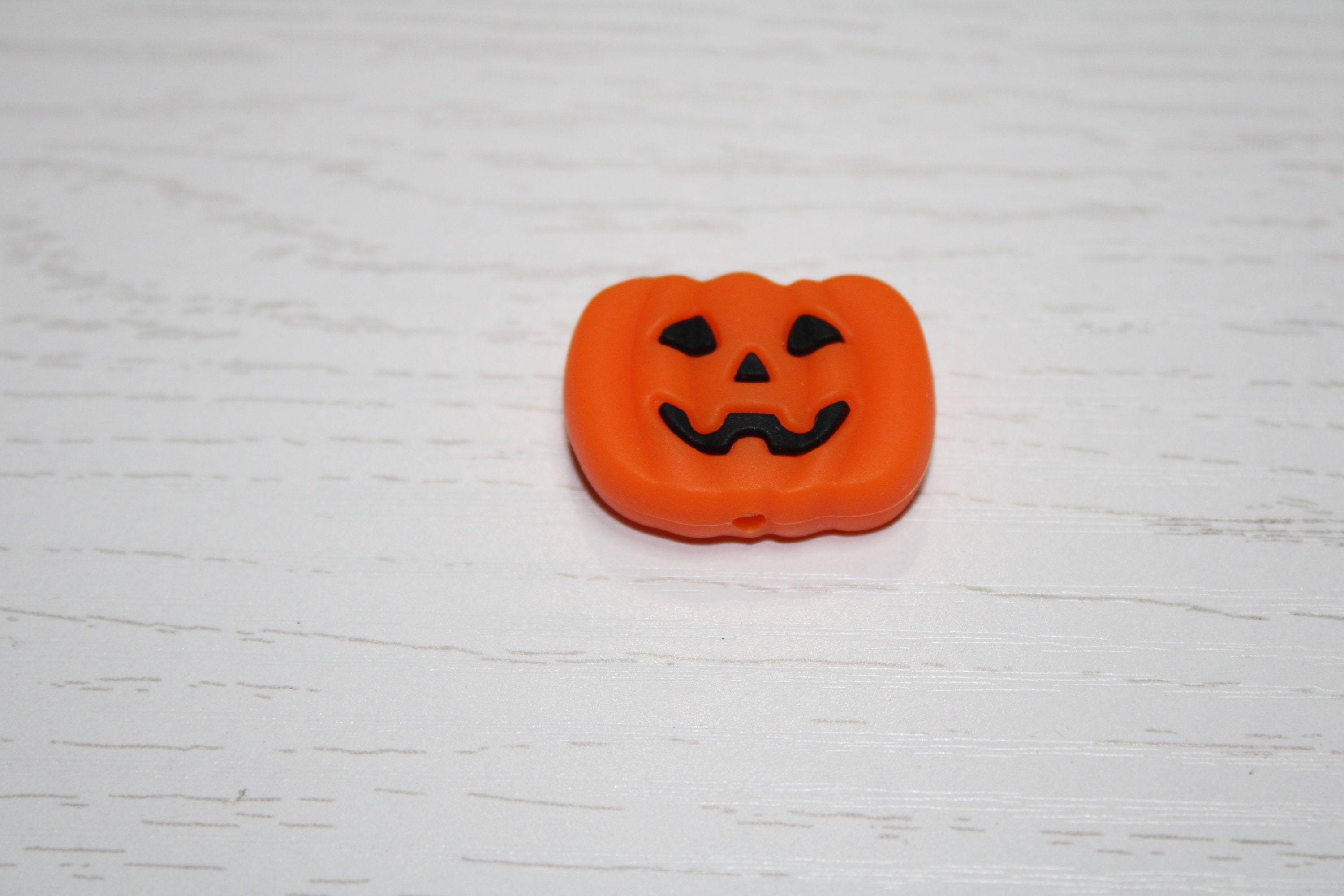 Orange Jack O Lantern Silicone Beads Pumpkin Silicone Beads Etsy