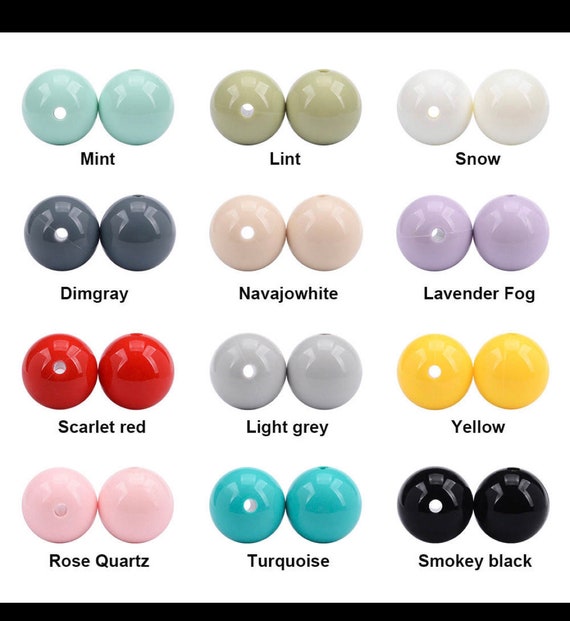 NEW BEADS!!! Liquid Silicone Beads, Solid Shiny Silicone Beads, BPA free Lead Free Beads