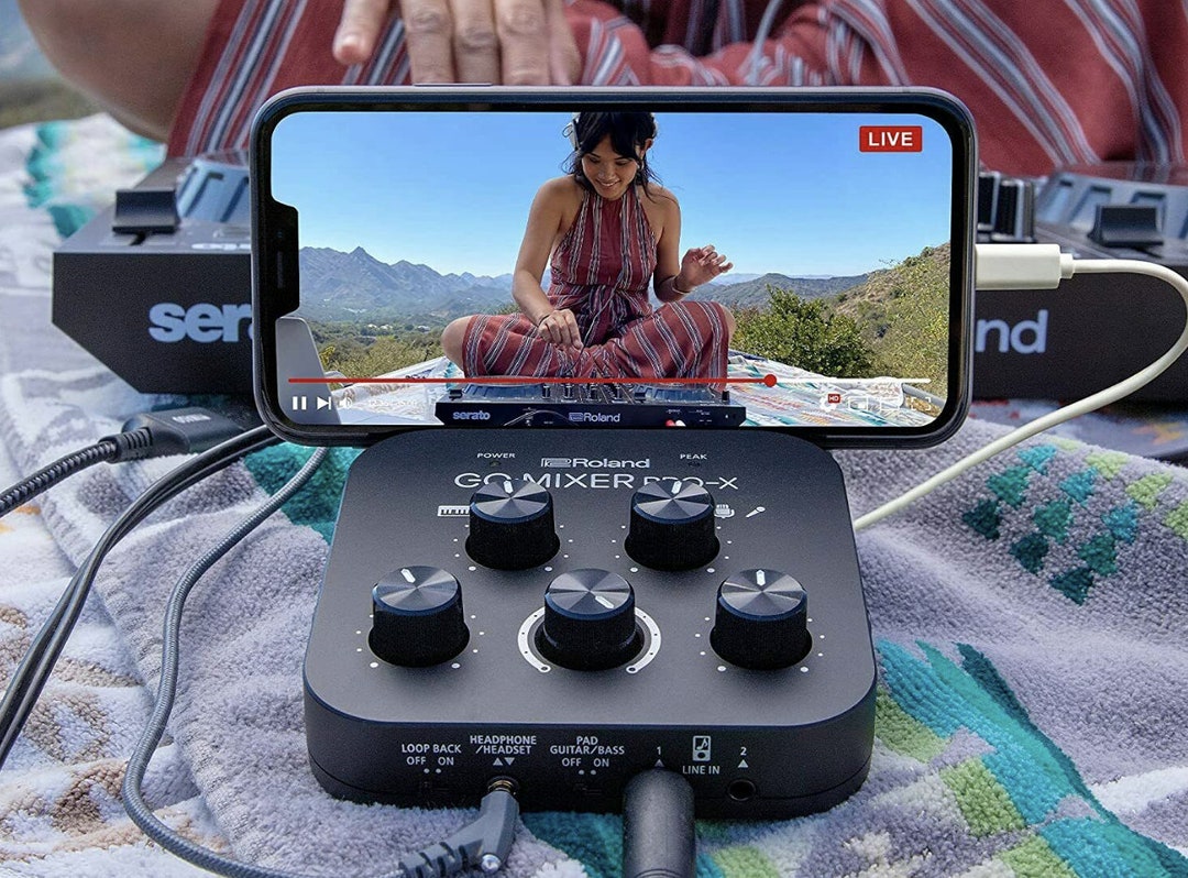 Roland GO MIXER PROX Portable Mixer for Mobile Devices Black Etsy