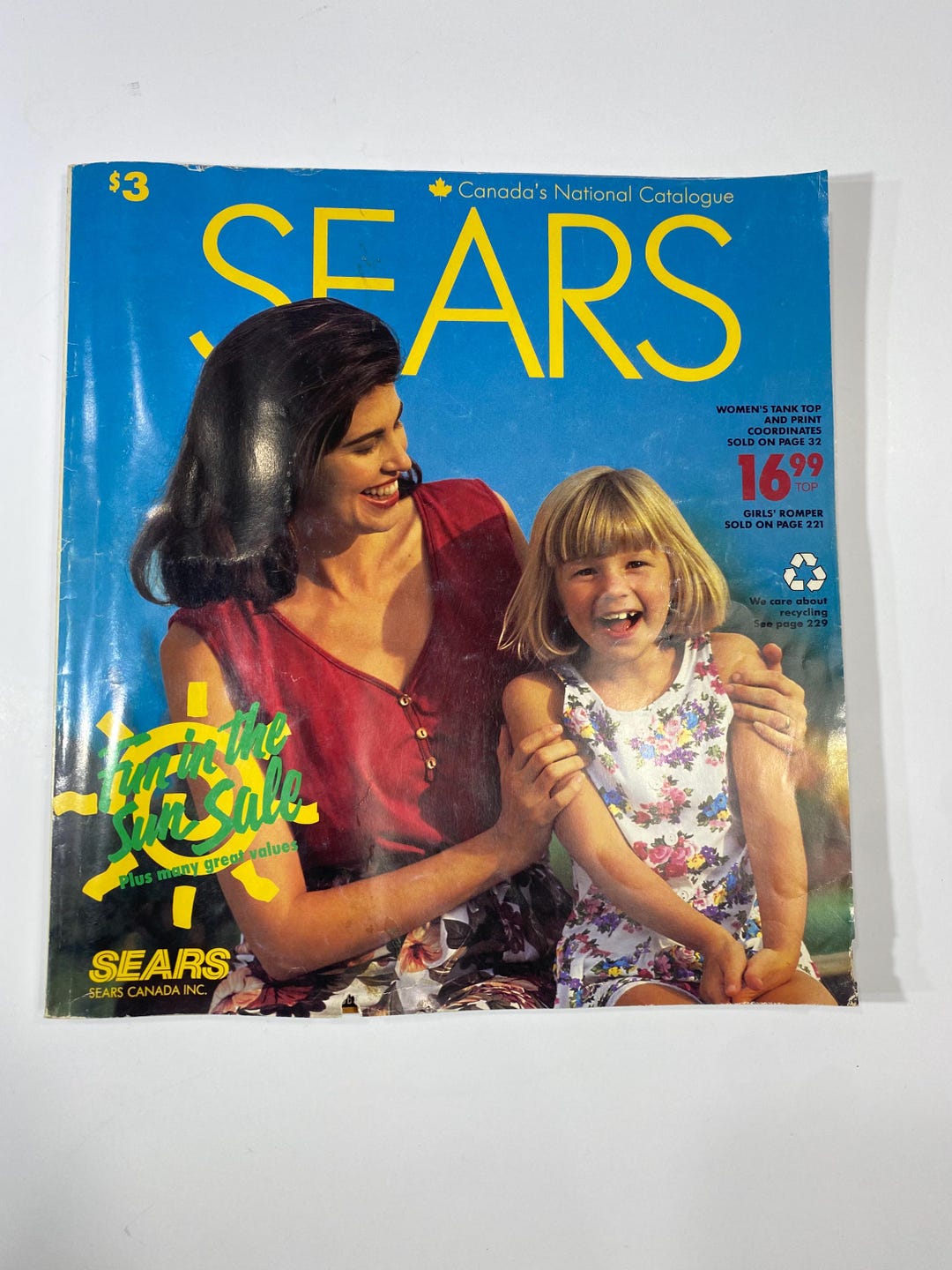 Vintage 1993 Sears Fun in Sun Catalog Fashion Electronics Furniture Etsy
