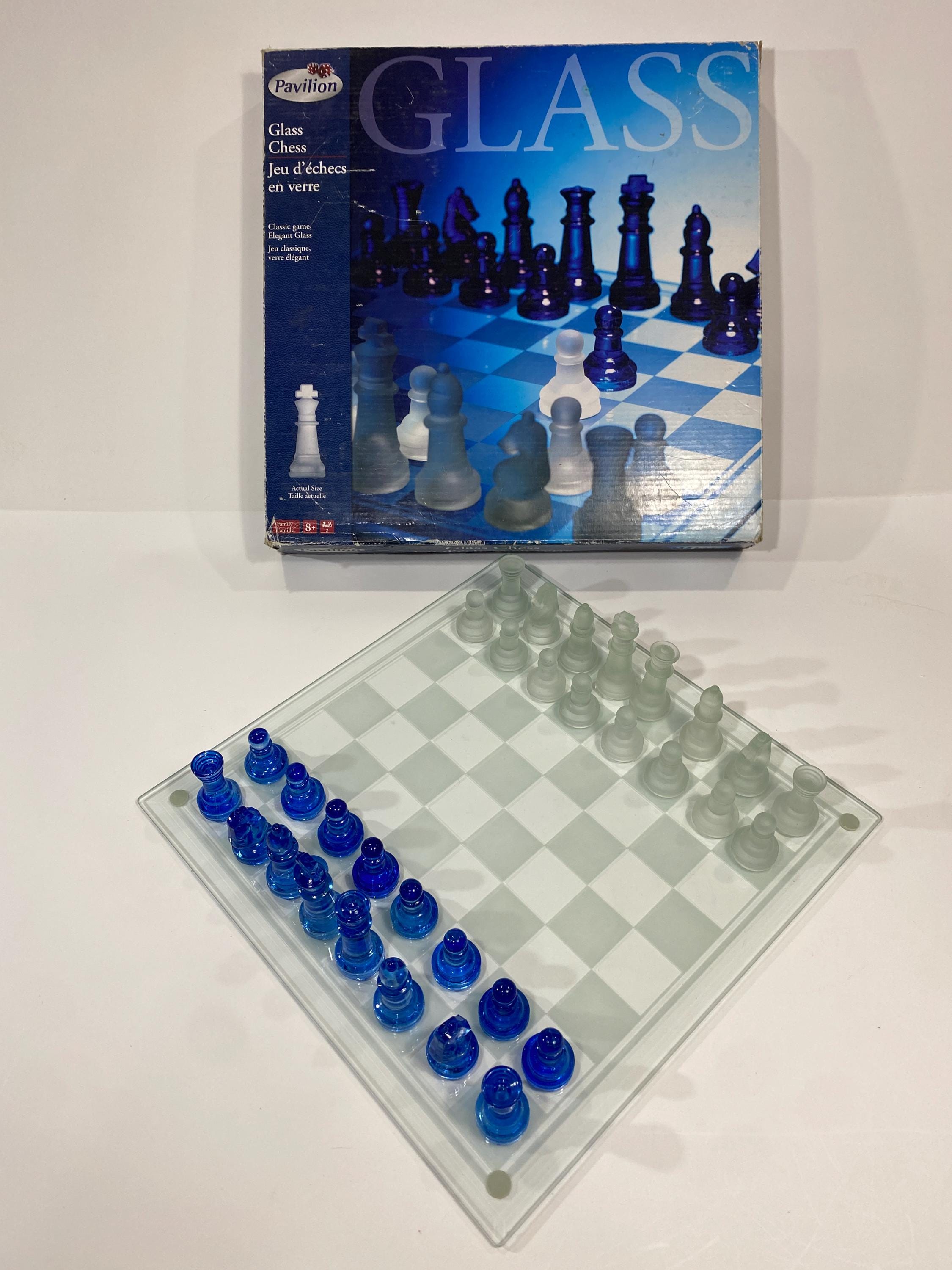 Glass chess set - Etsy 日本