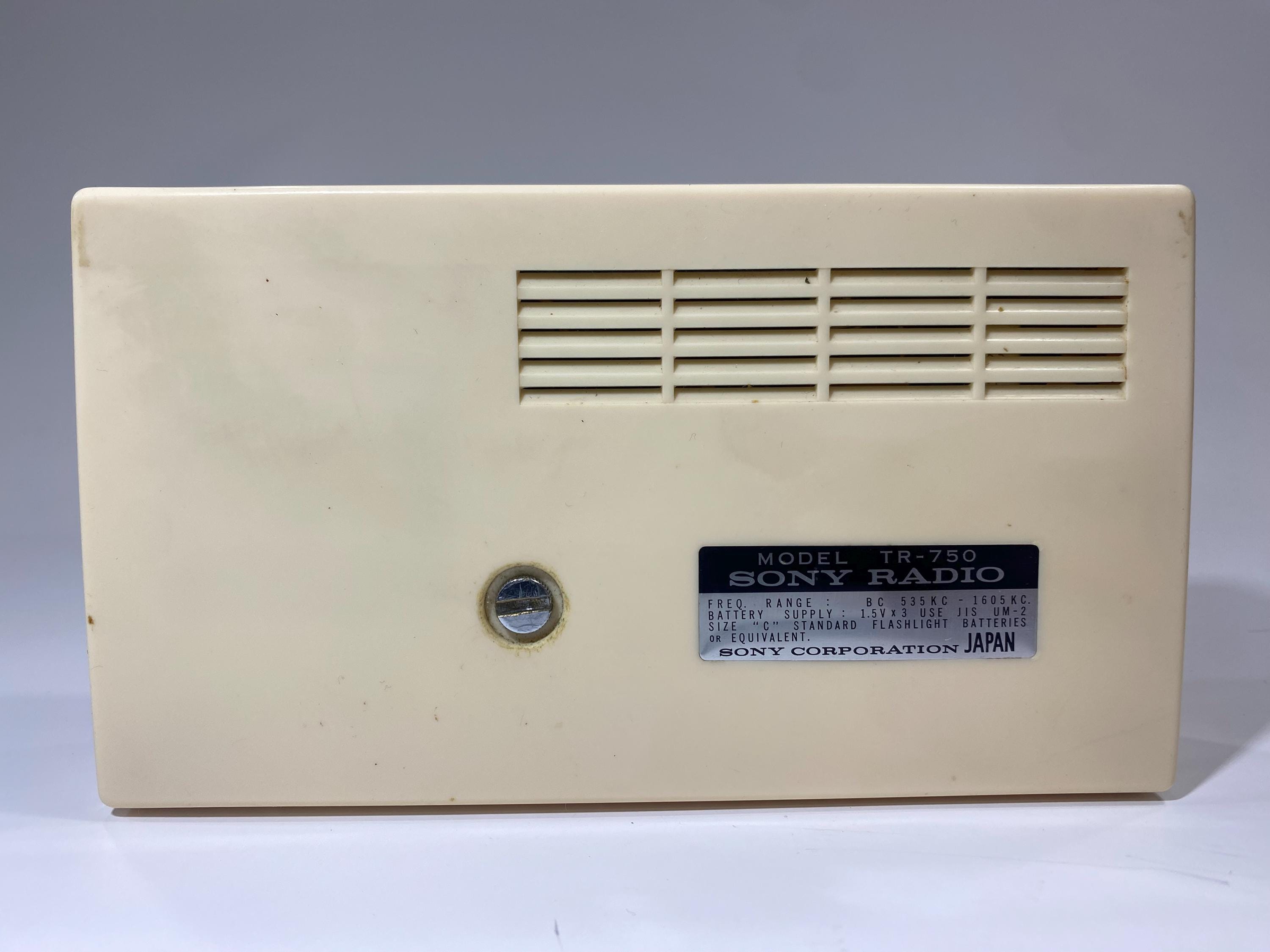Rare récepteur radio multibandes vintage Sony TR-837 | UK