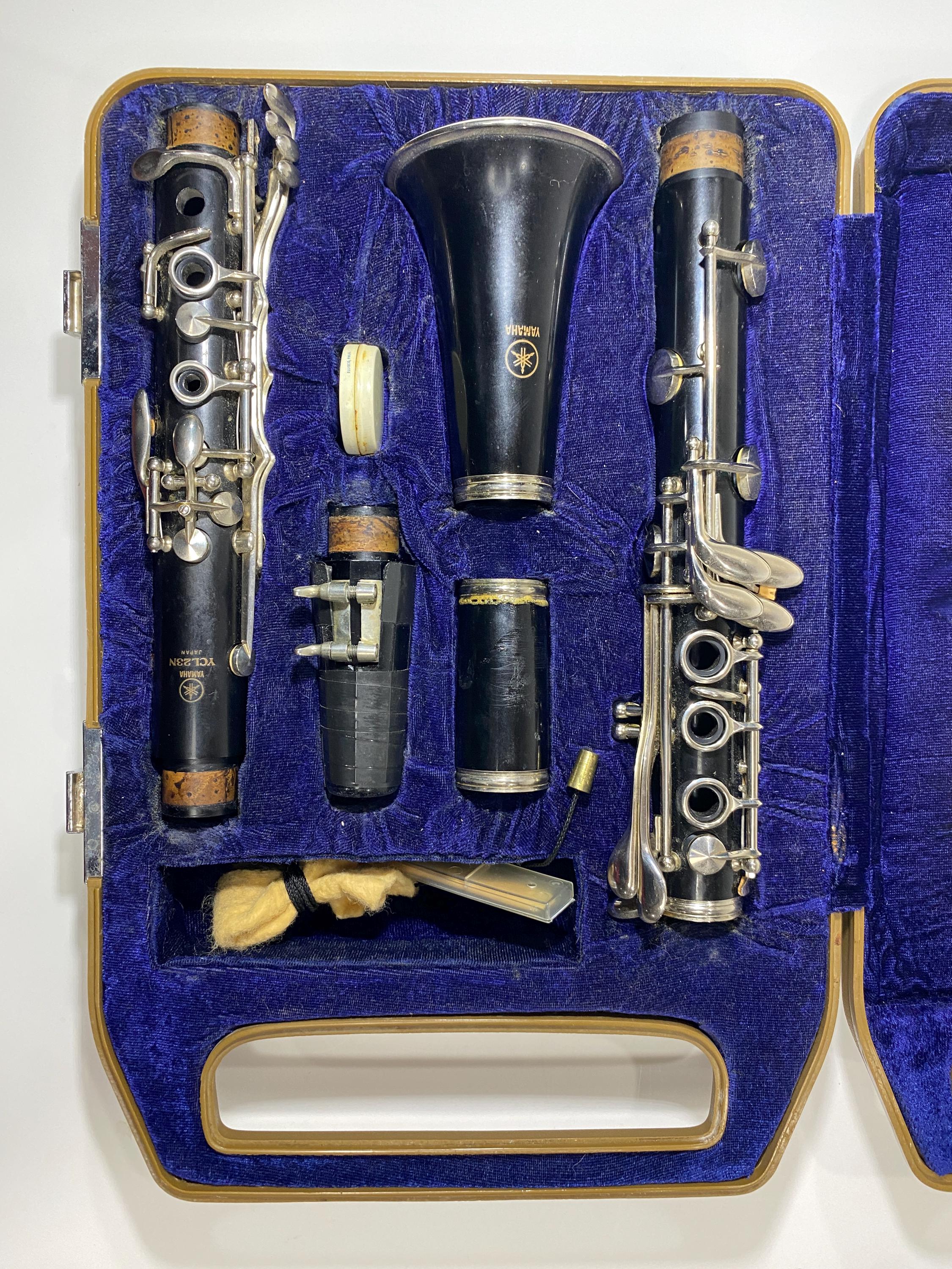 Vintage Yamaha YCL23N Clarinet Japan Student Band Instrument With