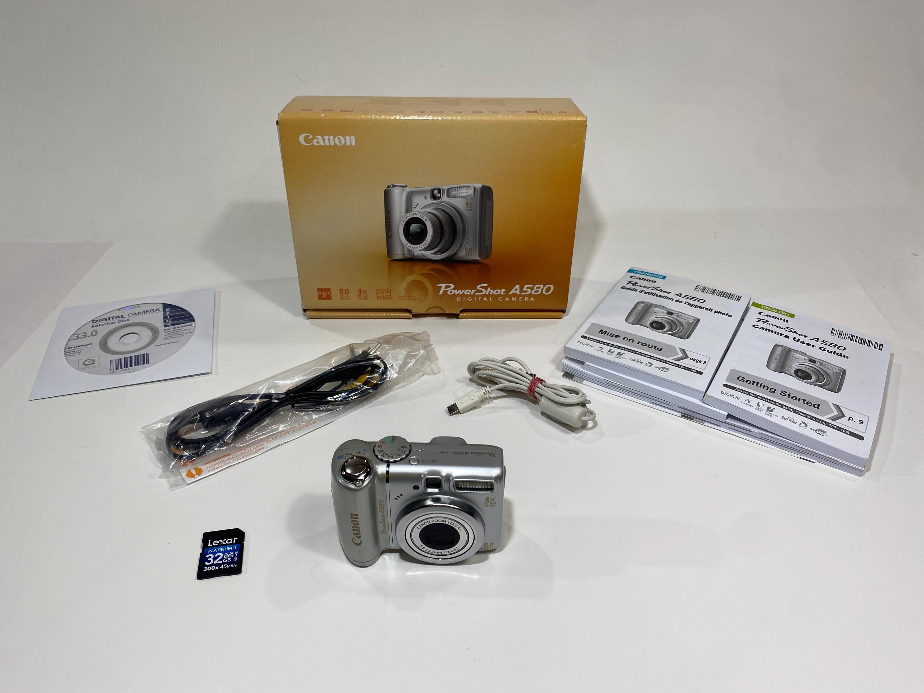 Canon PowerShot A580 箱付き Canon PowerShot A580 箱付き