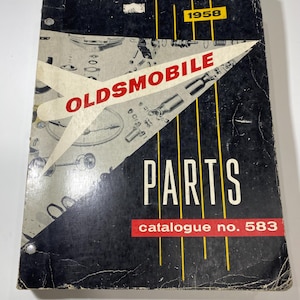 1958年式 オールズモビル パーツカタログ マニュアル 工場純正 オリジナル OEM カナダ