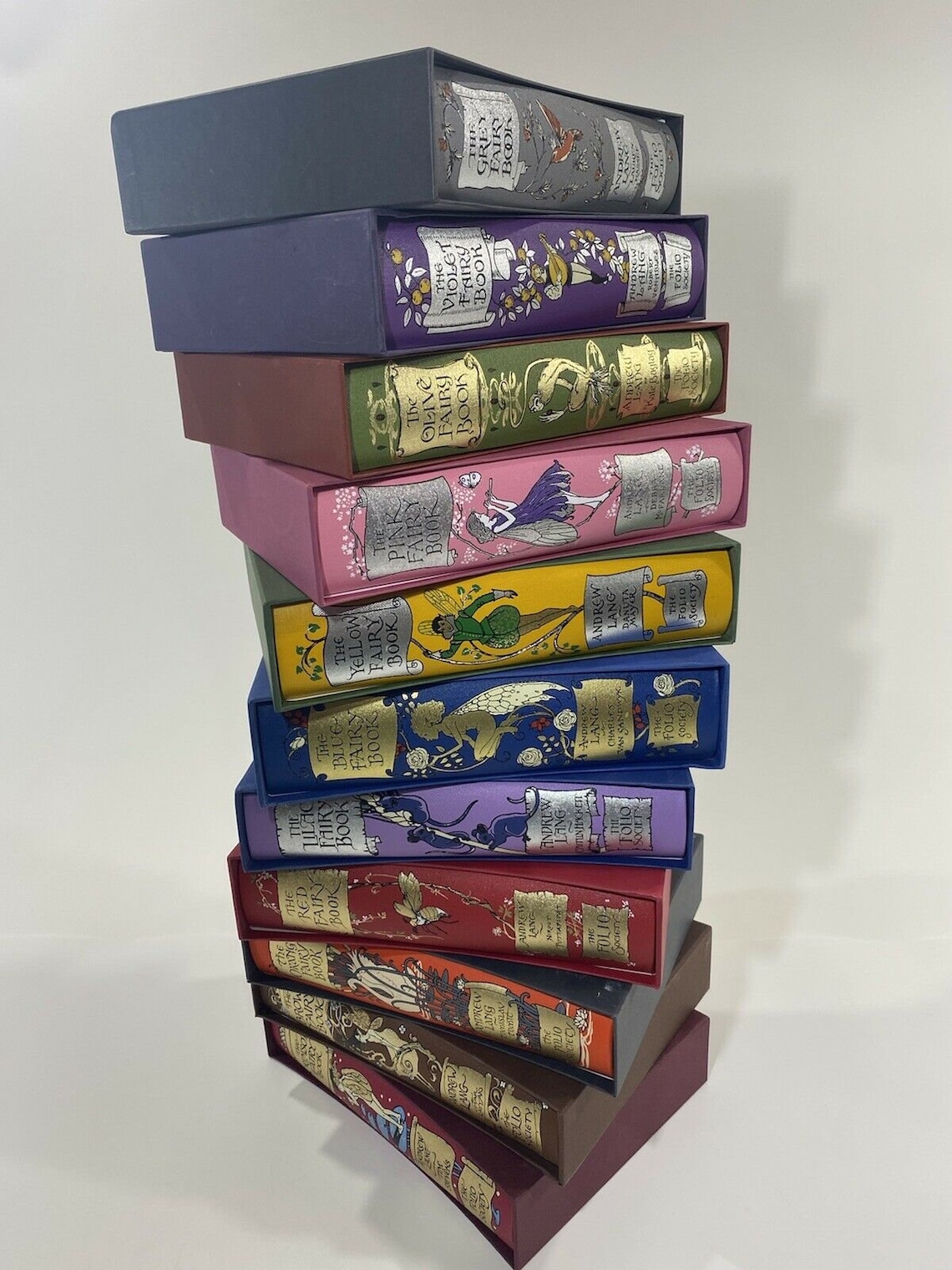 The Fairy Books Andrew Lang FOLIO SOCIETY 11 Volume Set Etsy