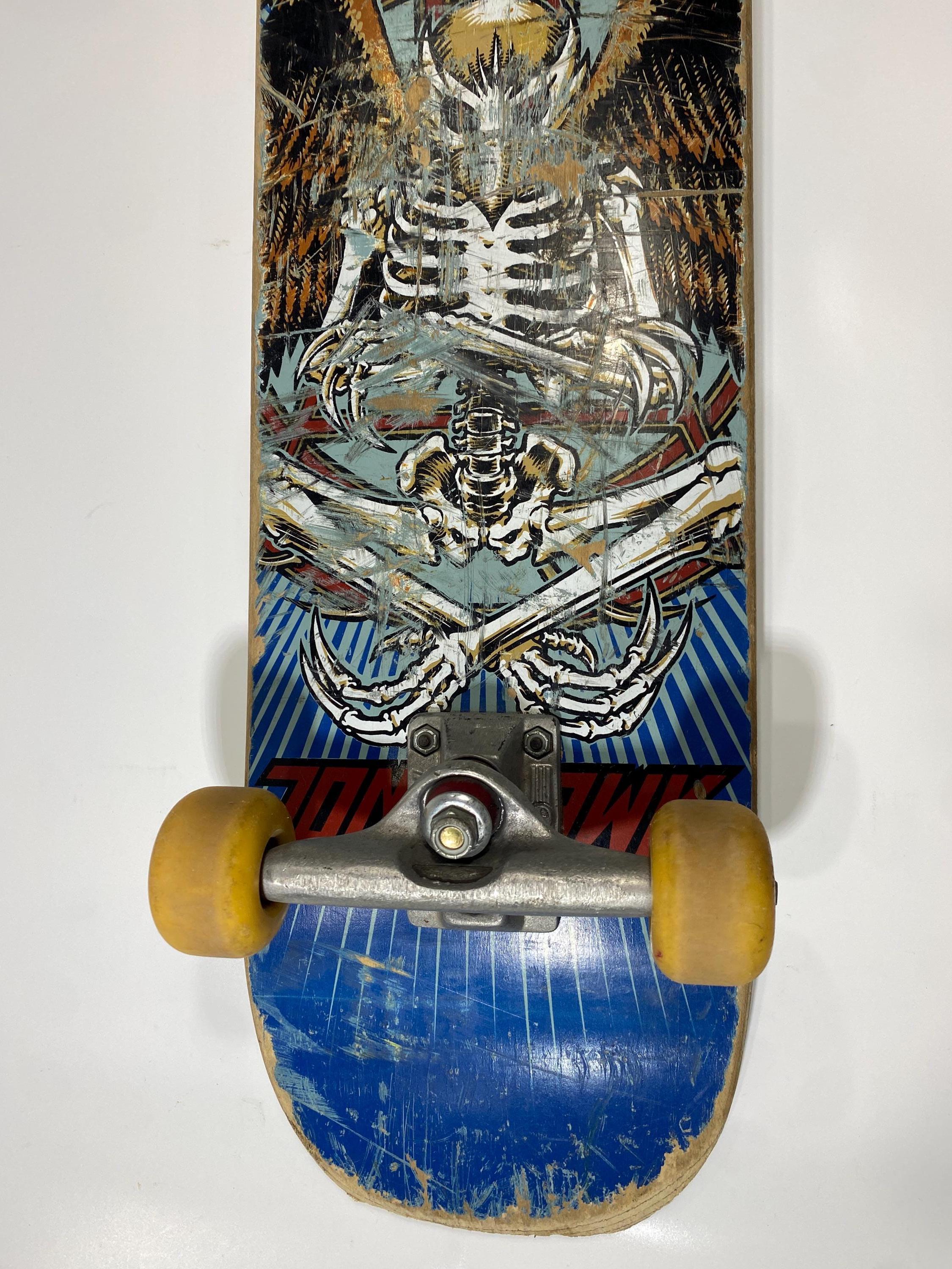 Tony Hawk Birdhouse Hawkman Complete Skateboard Deck Fury Trucks